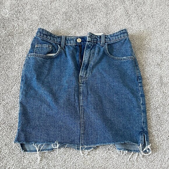 H&M Classic Blue Mini Skirt - Picture 1 of 4